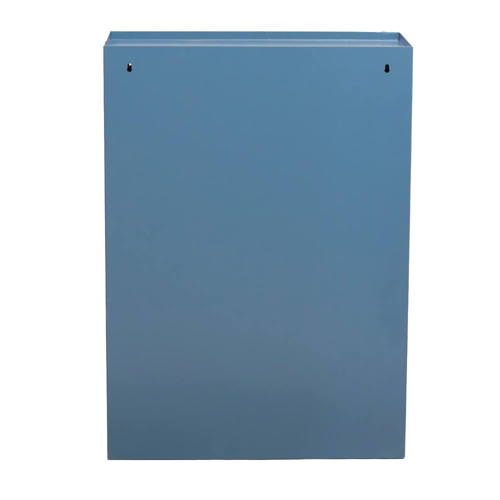 Armario de parede com 4 prateleiras e porta com visor 
